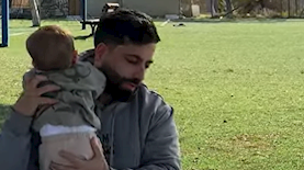 אליעד נחום והתאומים, צילום: מסך יוטיוב רשמי אליעד נחום